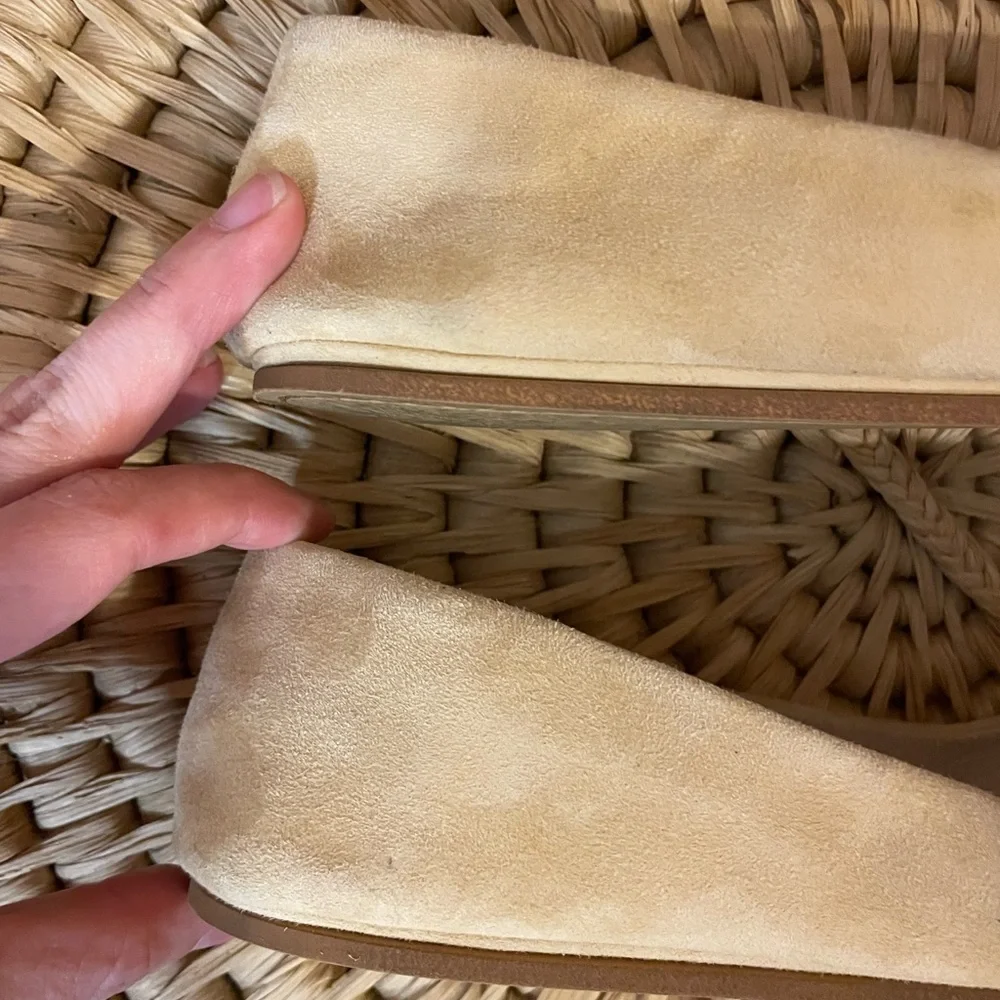 French Sole FS/NY Sloop Ballet Flats in Nude Suede Women’s Size 6.5 - Picture 11 of 12